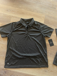 STORMTECH Performance Polo – Carbon/Black Sizes: M & XL