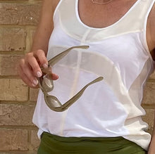 Load image into Gallery viewer, Country Road Silk Panel Tank, Cream, Size XXS