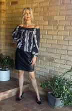 Load image into Gallery viewer, ESCADA Vintage Leather Mini Skirt, Size 36 (S)