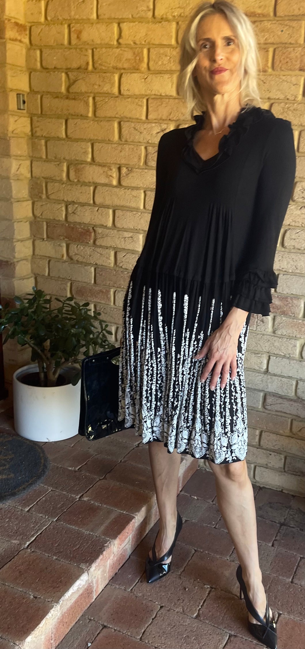 Twin Set by Simone Barbieri Dress, Size M