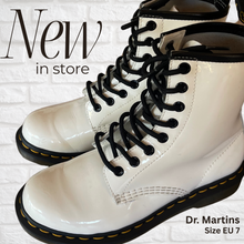 Load image into Gallery viewer, Dr. Martens 1460 Smooth Leather Lace Up Boots - White, Size EU 37