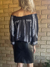 Load image into Gallery viewer, ESCADA Vintage Leather Mini Skirt, Size 36 (S)