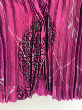 Load image into Gallery viewer, Liz Jordan Single Breasted Shirt Jacket, Fuchsia, Size S