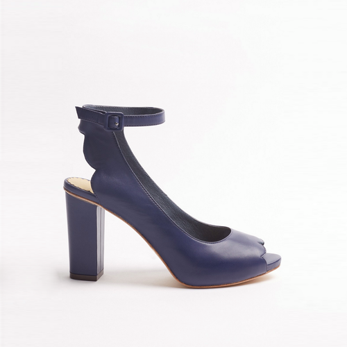 Alannah Hill Now & Forever Heels in Midnight Blue, Size 39