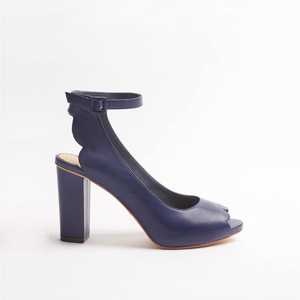Alannah Hill Now & Forever Heels in Midnight Blue, Size 39