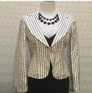 Vintage ARMANI Collezioni Silk Jacket  STUNNING! Size 8