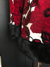 Load image into Gallery viewer, Charlie Brown Floral Velour Jacket, Size 10