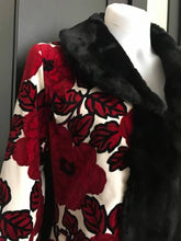 Load image into Gallery viewer, Charlie Brown Floral Velour Jacket, Size 10