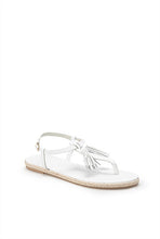 Load image into Gallery viewer, Country Road Lucy Tassel Sandal, White