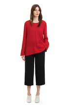 Load image into Gallery viewer, Country Road Bell Sleeve Top, BNWT, Red, Size 12
