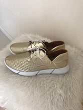 Load image into Gallery viewer, ELSKA VAYAH SOLID GOLD SNEAKERS, Size 41