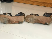 Load image into Gallery viewer, Hermes Platform Sandal, Brown, Size EUR 40