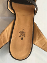 Load image into Gallery viewer, Hermes Platform Sandal, Brown, Size EUR 40