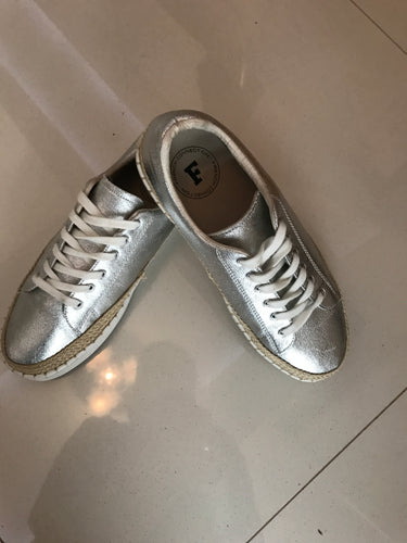 French Connection Espadrille Sneakers Size 39 (fit like 38)