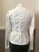 Load image into Gallery viewer, Armani Exchange A/X Denim Jacket, White, Size S,