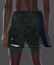 Load image into Gallery viewer, Lululemon Men&#39;s Surge Short 6&quot; Lined, Camo Green, XL