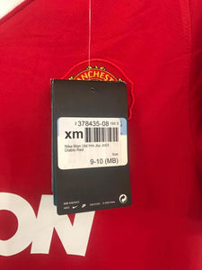 Nike Official Manchester United Football Home Jersey 2010/2011 football season, Size M (9-10 yrs)