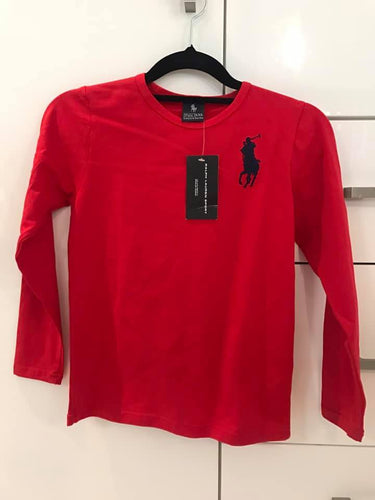 Ralph Lauren Polo Long Sleeve T Shirt, Boys, BNWT, Size 7