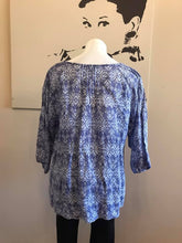 Load image into Gallery viewer, Sussan Boho Peasant Linen Tunic Style Top, Size 14