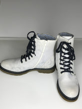 Load image into Gallery viewer, Wild Rhino Brooklyn Combat-Style Boot, Light Blue, Size 41