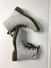 Load image into Gallery viewer, Wild Rhino Brooklyn Combat-Style Boot, Light Blue, Size 41