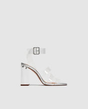 Load image into Gallery viewer, Zara Trafaluc Vinyl High Heels Sandals, Size 41