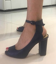 Load image into Gallery viewer, Alannah Hill Now &amp; Forever Heels in Midnight Blue, Size 39