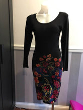 Load image into Gallery viewer, Desigual Martina Floral Print &amp; Sequin Dress, Size S