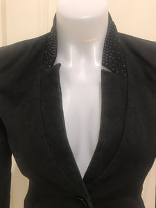 Armani Jeans (AJ) Jacket, Black, Size Eur 38/US 2