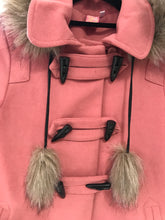 Load image into Gallery viewer, Rip Curl Junior Girl Pom Pom Duffle Jacket, Pink, Size 12