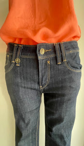 Eighth Sin Dark Denim Slim Fit Jeans, Size 29