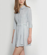 Load image into Gallery viewer, Her Velvet Vase Paddington Shirtdress, Grey, BNWT, Size L