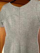 Load image into Gallery viewer, Desires Fitted Short Sleeve Panel Dress, Heather Grey, BNWT, Size S