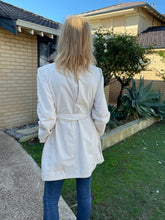 Load image into Gallery viewer, Portmans Trench-Type Utility Jacket, Beige, 14