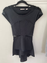 Load image into Gallery viewer, SASS &amp; BIDE &quot;Temple Town&quot; Corset Lace Up Empress Okura Tee - Size XXS