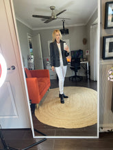 Load image into Gallery viewer, Lisa Campione New York Two Tone Grey Tweed Jacket/Blazer, Size 42 (14)