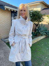 Load image into Gallery viewer, Portmans Trench-Type Utility Jacket, Beige, 14