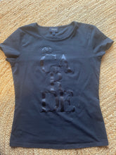 Load image into Gallery viewer, Armani Jeans Fitted T-shirt, Navy, Size XS