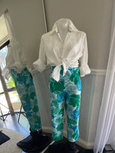 Load image into Gallery viewer, My Size Cropped Floral Print Trouser, Size 14