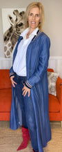 Load image into Gallery viewer, Iconic Blue Denim Duster Jacket,