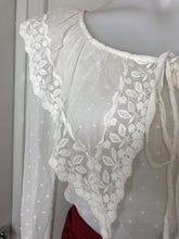 Load image into Gallery viewer, Laura Ashley White Blouse, Size 10