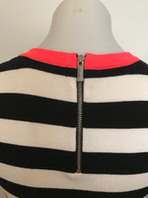 Load image into Gallery viewer, Karen Millen Black Contrast Knit Dress, Size 2