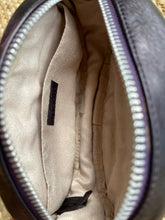 Load image into Gallery viewer, Pandora Leather Makeup Pouch, Purple