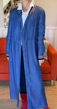 Load image into Gallery viewer, Iconic Blue Denim Duster Jacket,