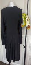 Load image into Gallery viewer, DAVID MEISTER EMBELLISHED INSET DRESS, Black, Size 12