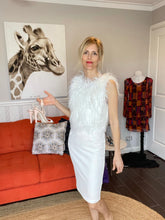 Load image into Gallery viewer, Out With Aubrey Tahlia Dress in White, Size XS