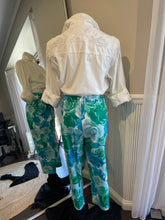 Load image into Gallery viewer, My Size Cropped Floral Print Trouser, Size 14