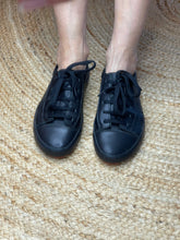 Load image into Gallery viewer, Ziera PETA Black Sneakers, Black, Size 37 XW