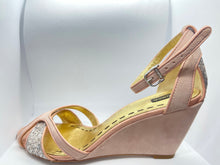 Load image into Gallery viewer, Mimco Monarch Mix Midi Wedge Heels, Pink, Size 39