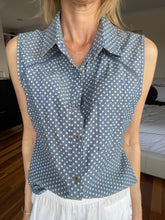 Load image into Gallery viewer, Quirky Circus by Mink Pink Sleeveless Shirt, Size 12